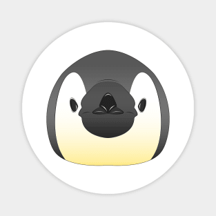 cute babby penguin face Magnet